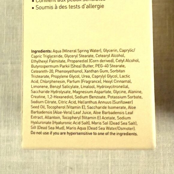 Ahava Hydration Cream Mask Dead Sea Skincare Nourishing Vegan Glow Treatment NIB - Picture 9 of 11